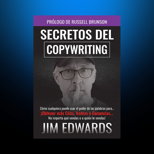 Portada de Secretos del Copywriting, de Jim Edwards